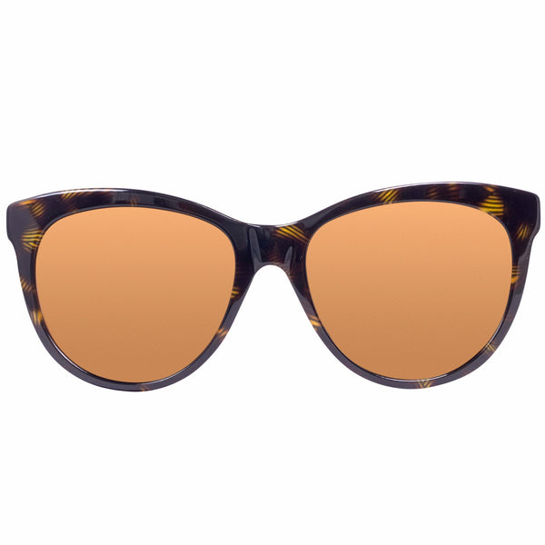Salinas Polarized Round Acetate + Wood Sunglasses