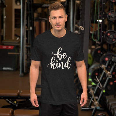 Be Kind Script Graphic T-Shirt, Women's, on a model