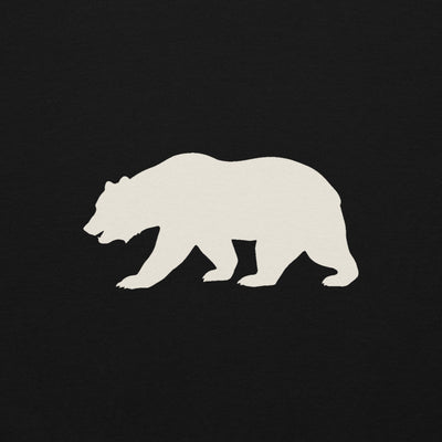 California Bear Pullover Hoodie, Men's, print close-up