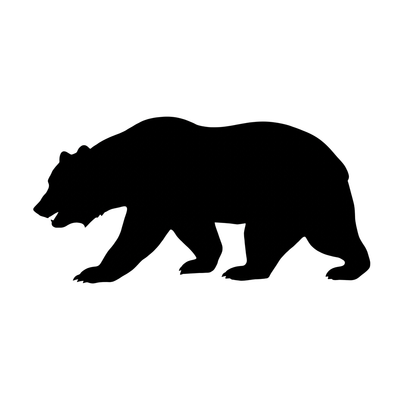 California Bear Tee — Men's on-figure. Cali Life Co. California apparel, designed in San Diego