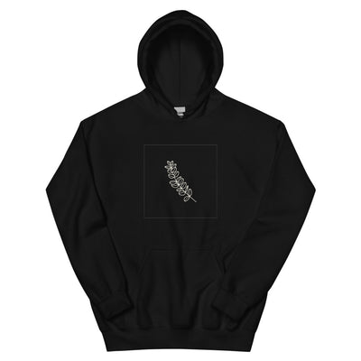Eucalyptus Sprig Pullover Hoodie, Men's, flat lay