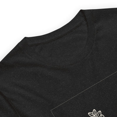 Eucalyptus Sprig Graphic T-Shirt, Women's, fabric detail