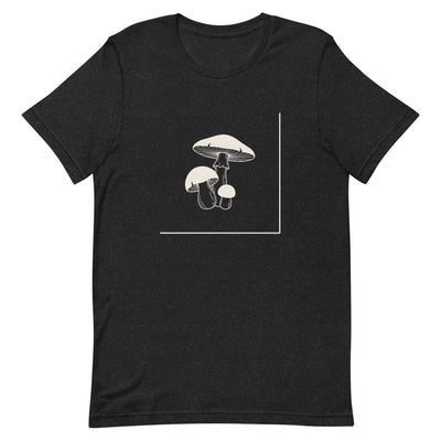 Mushroom Line Trio Graphic T-Shirt, Women's, flat lay
