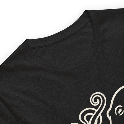 Octopus Art California Graphic T-Shirt, Men's, fabric detail