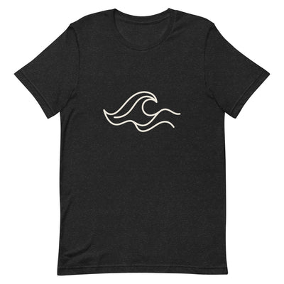 One-Line Wave California Graphic T-Shirt, Women's, flat lay