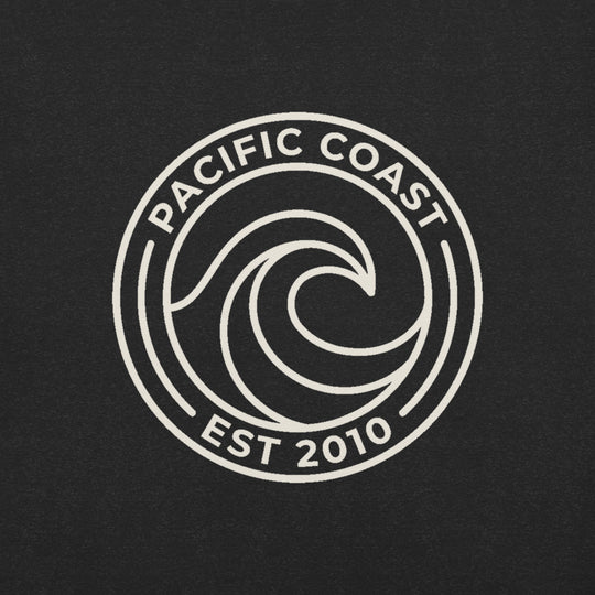 Pacific Coast Wave Badge Graphic T-Shirt, Women's, print close-up