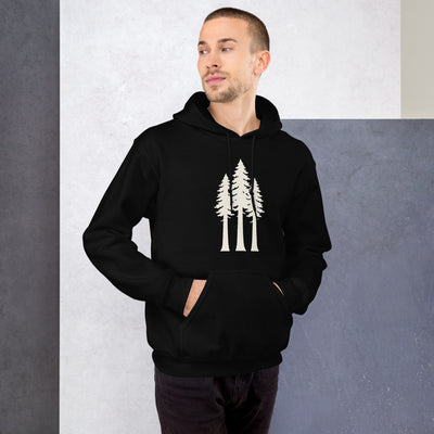 Redwood Silhouette Pullover Hoodie, Women's, on a model