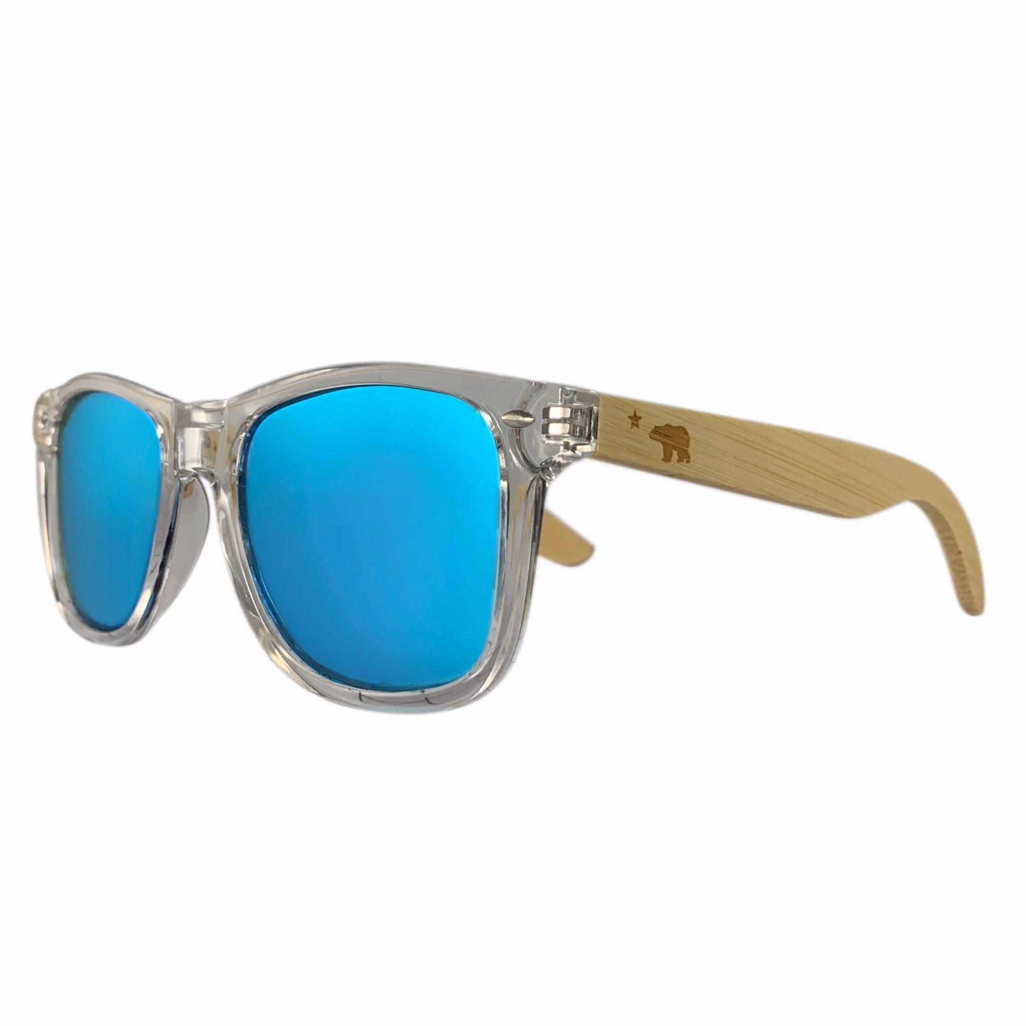 Malibu Polarized Bamboo Sunglasses
